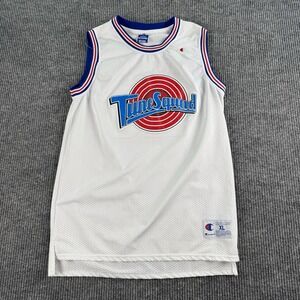 Champion Michael Jordan Jersey Men Extra Large White Tune Squad Space Jam 90s